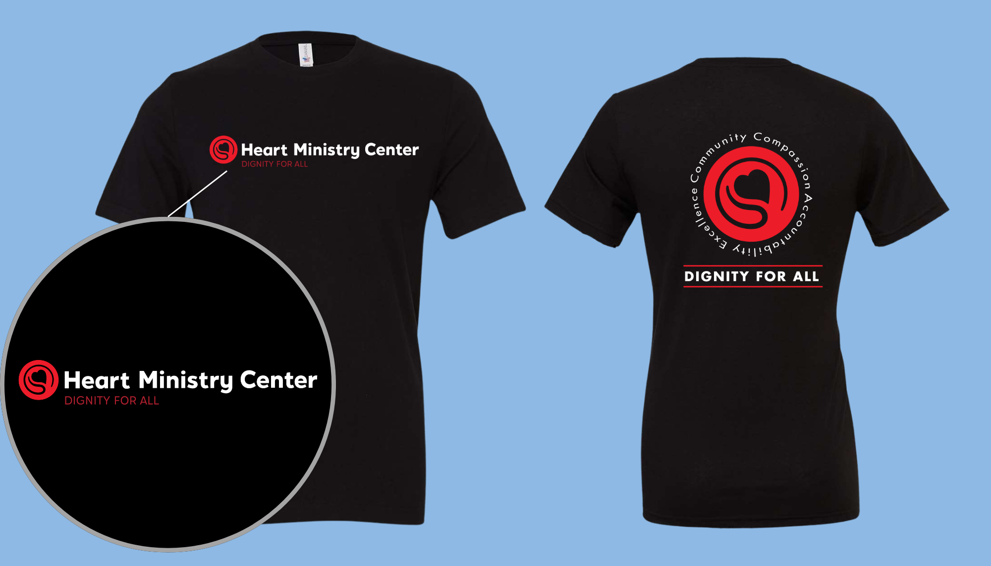 Heart Ministry Center Design 09 - T-shirt