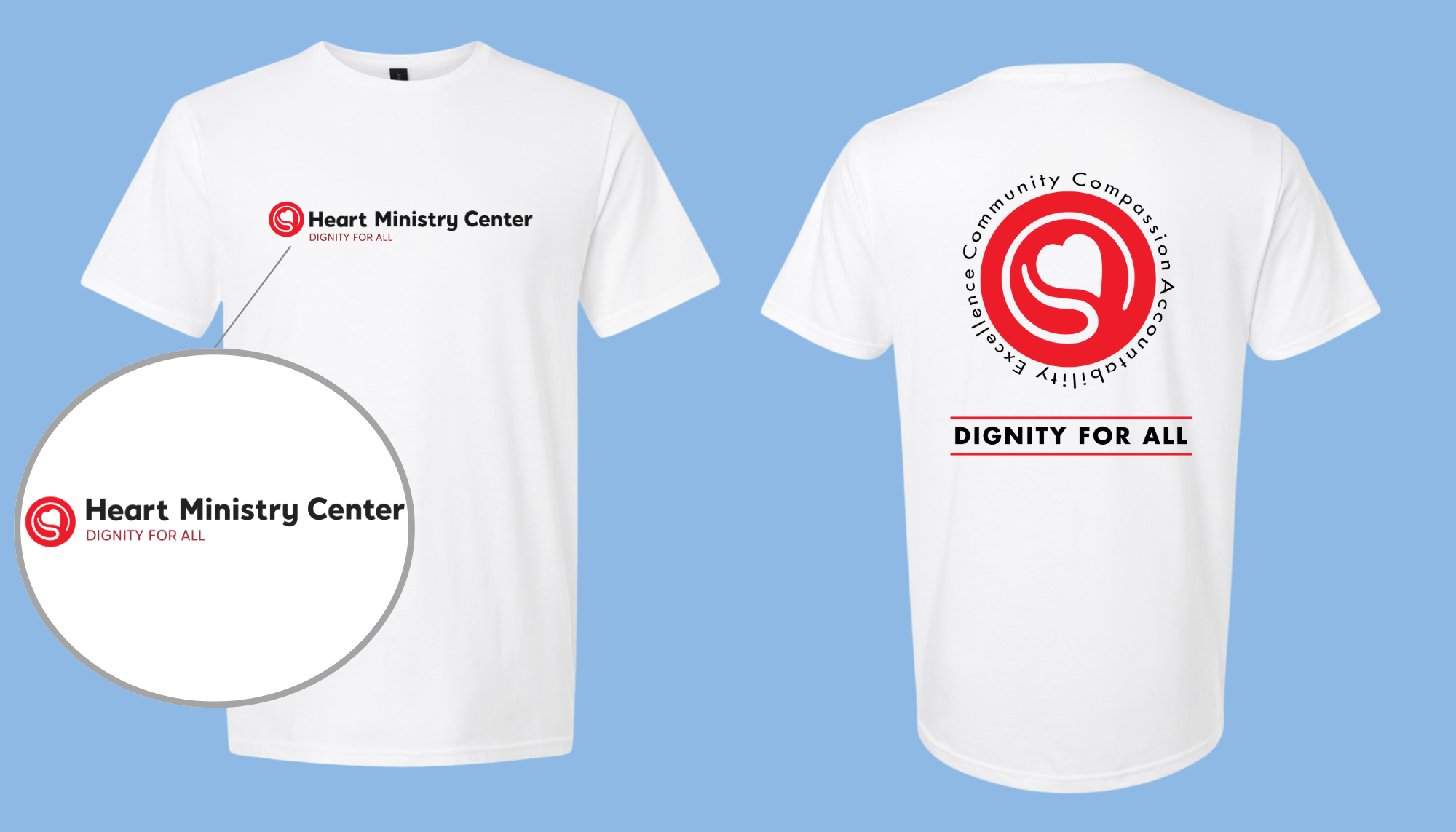 Heart Ministry Center Design 09 - T-shirt
