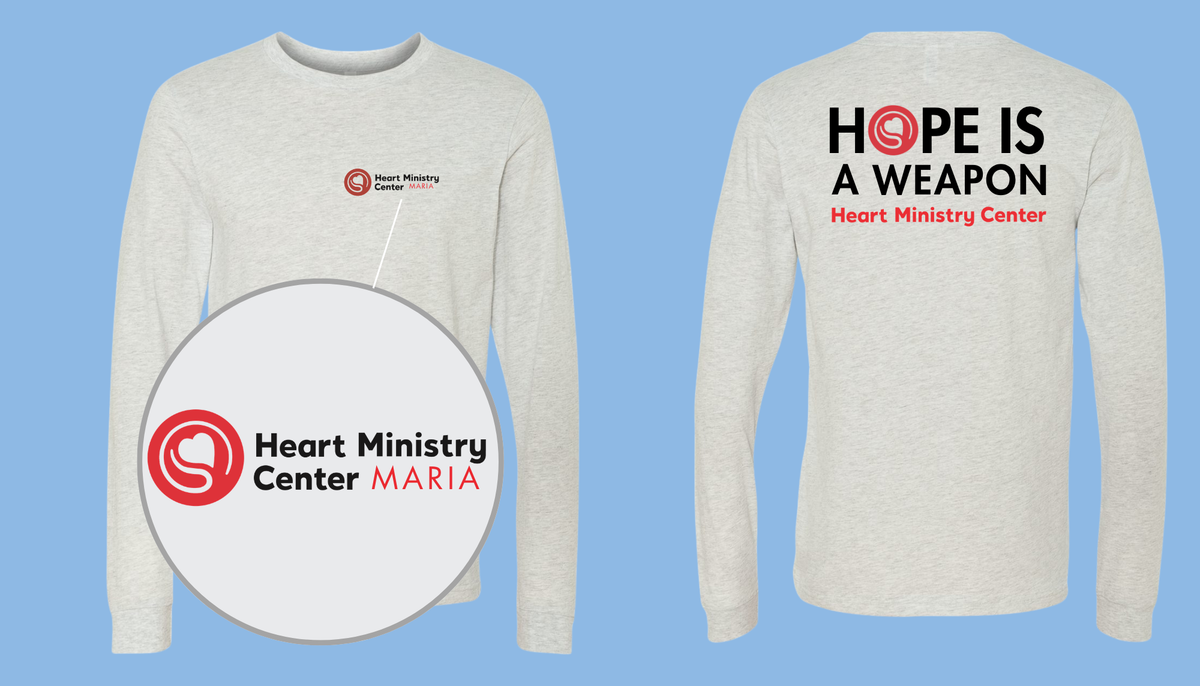 Heart Ministry Center Design 10 - Custom Long Sleeve
