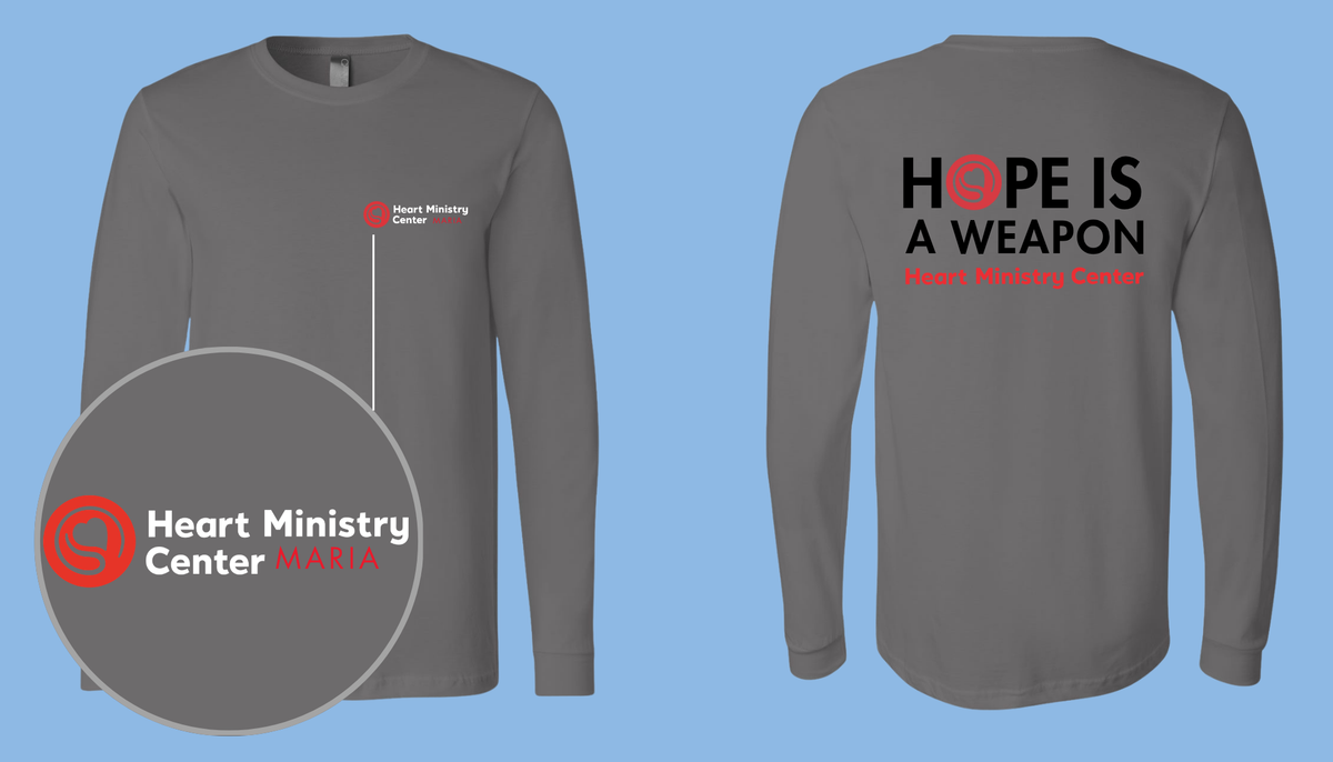 Heart Ministry Center Design 10 - Custom Long Sleeve