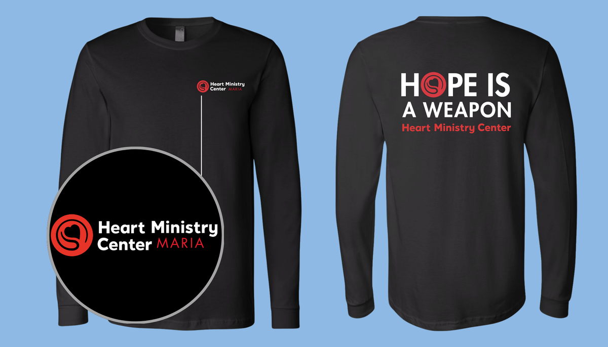 Heart Ministry Center Design 10 - Custom Long Sleeve