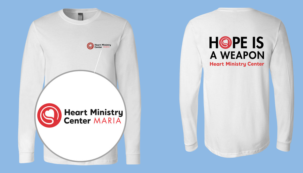 Heart Ministry Center Design 10 - Custom Long Sleeve
