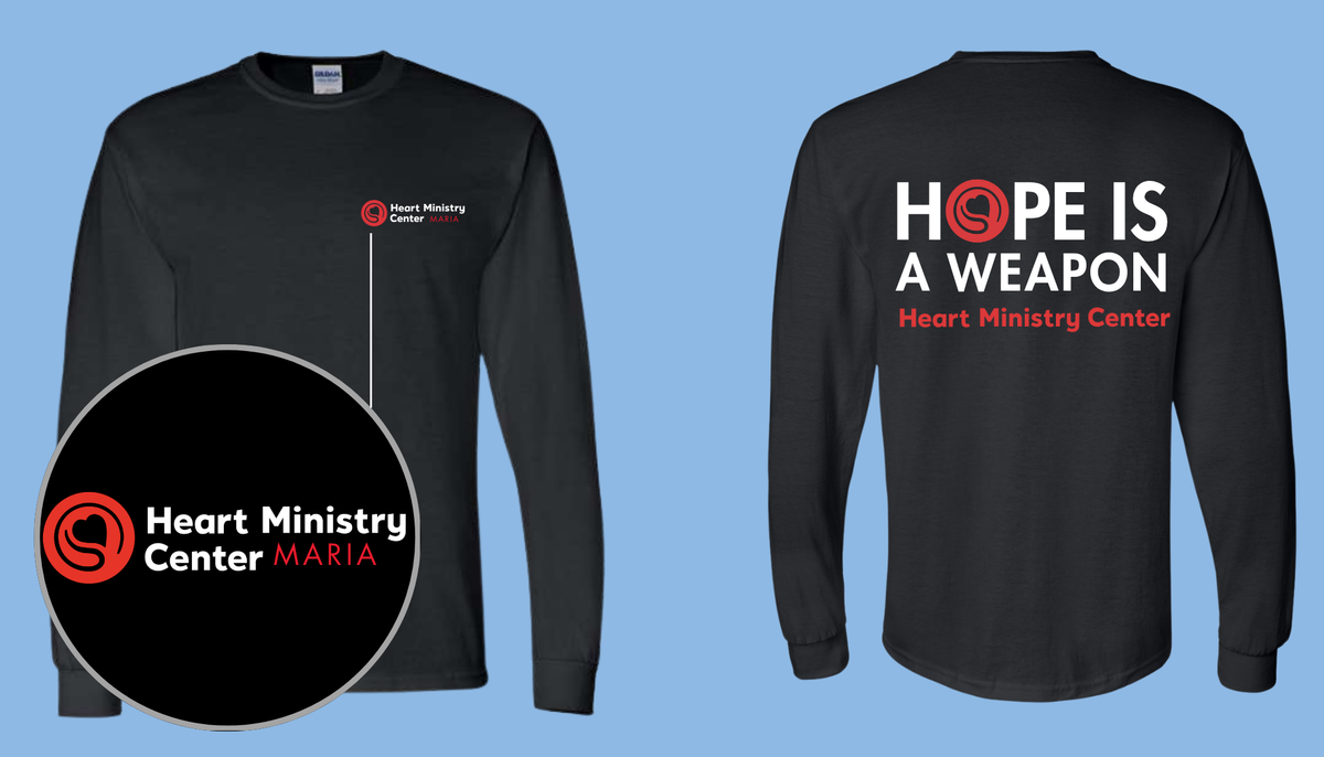 Heart Ministry Center Design 10 - Custom Long Sleeve