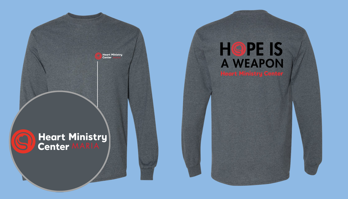 Heart Ministry Center Design 10 - Custom Long Sleeve