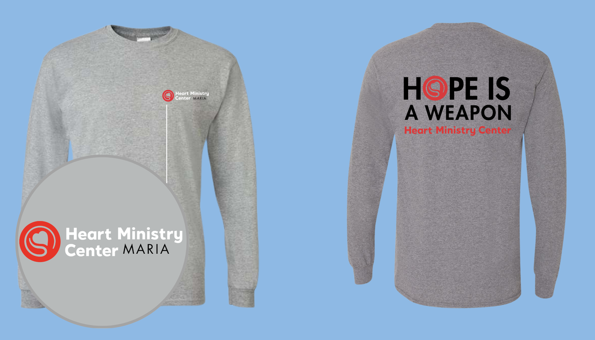 Heart Ministry Center Design 10 - Custom Long Sleeve