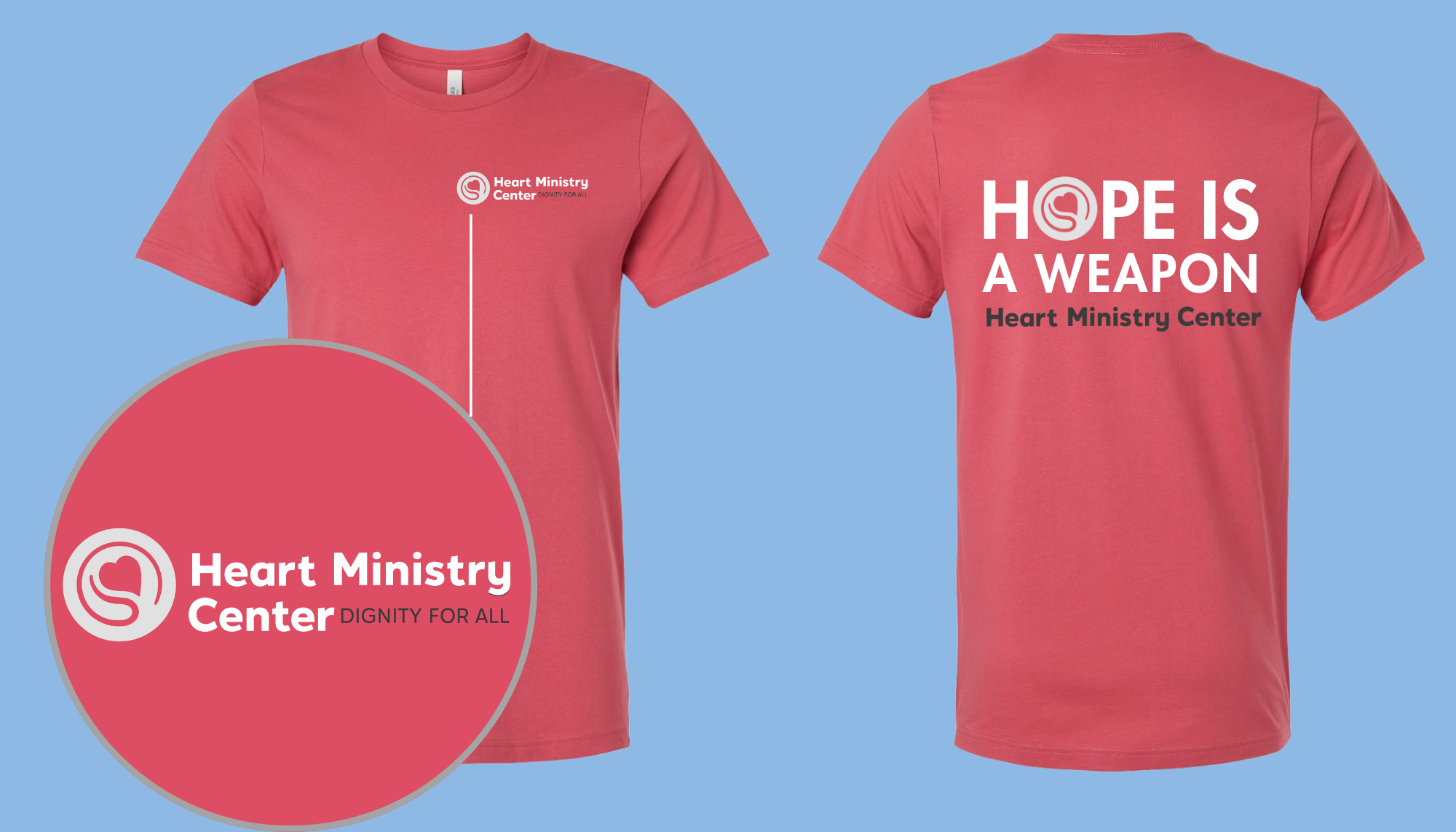 Heart Ministry Center Design 11 - T-shirt