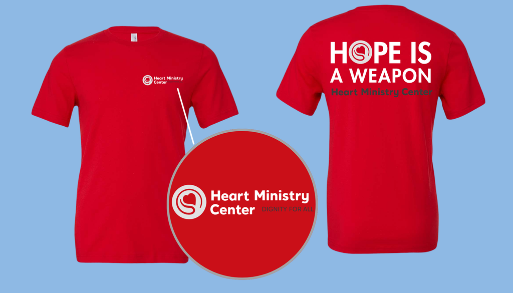 Heart Ministry Center Design 11 - T-shirt