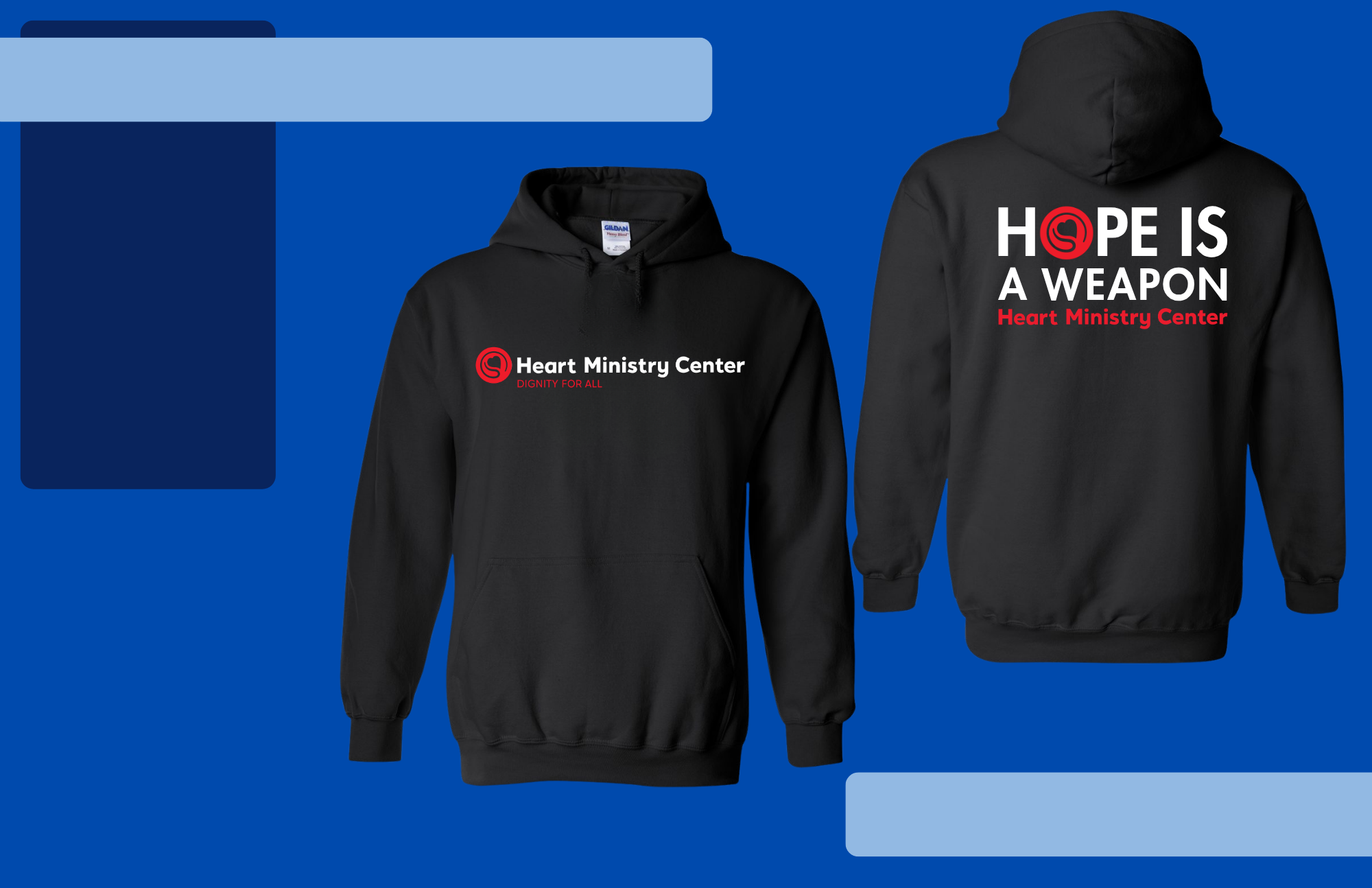 Heart Ministry Center Design 12 - Hoodie