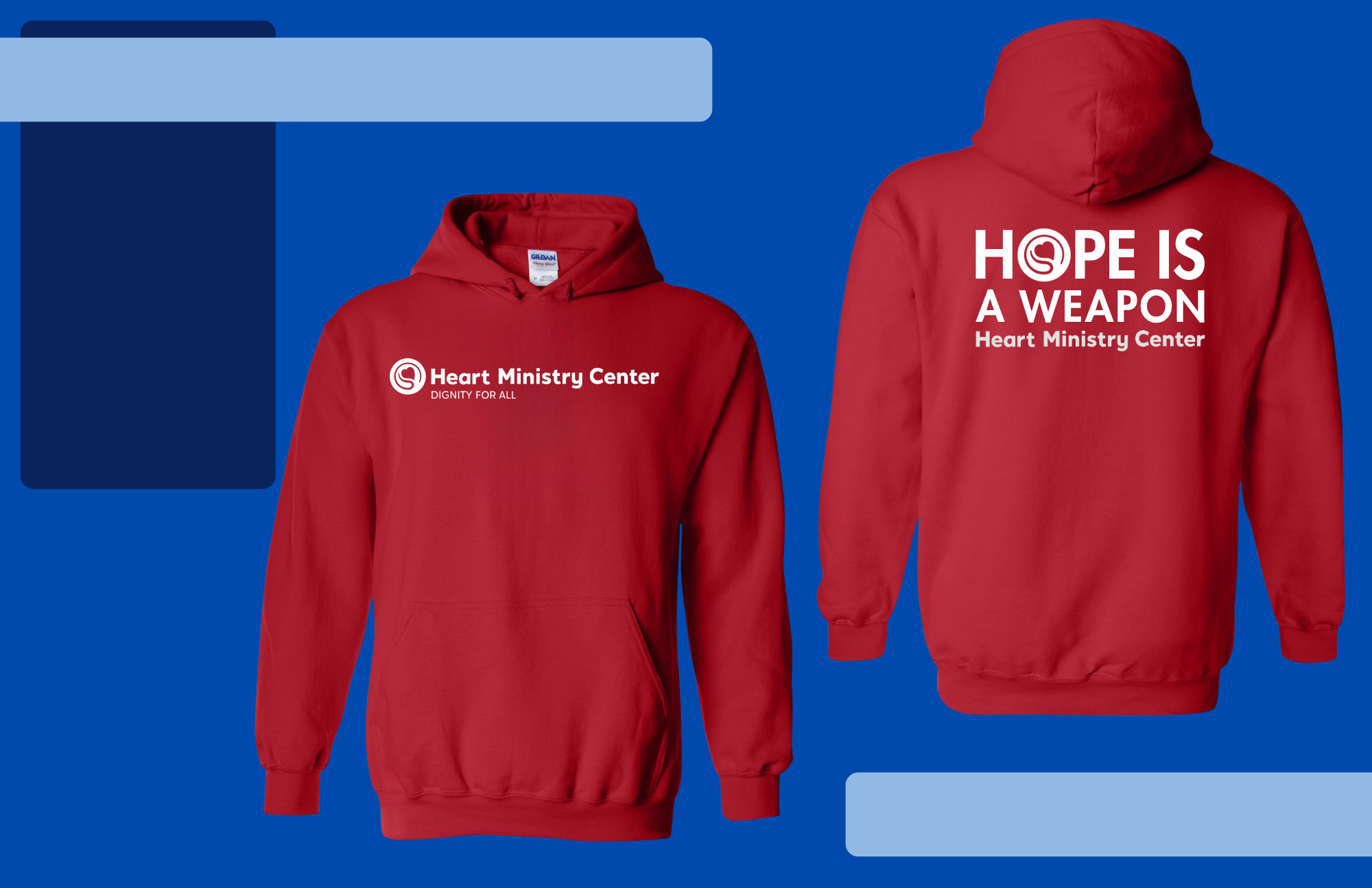 Heart Ministry Center Design 12 - Hoodie