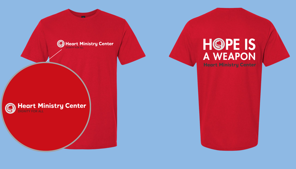 Heart Ministry Center Design 12 - T-shirt