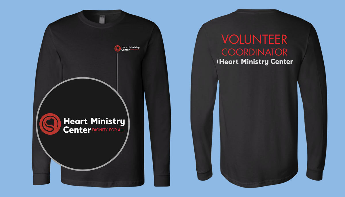 Heart Ministry Center Design 14 - Custom Long Sleeve