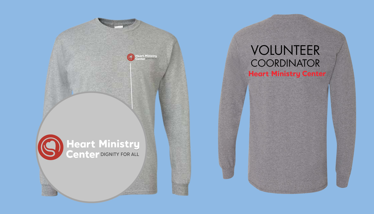 Heart Ministry Center Design 14 - Custom Long Sleeve
