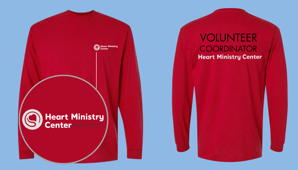 Heart Ministry Center Design 14 - Custom Long Sleeve