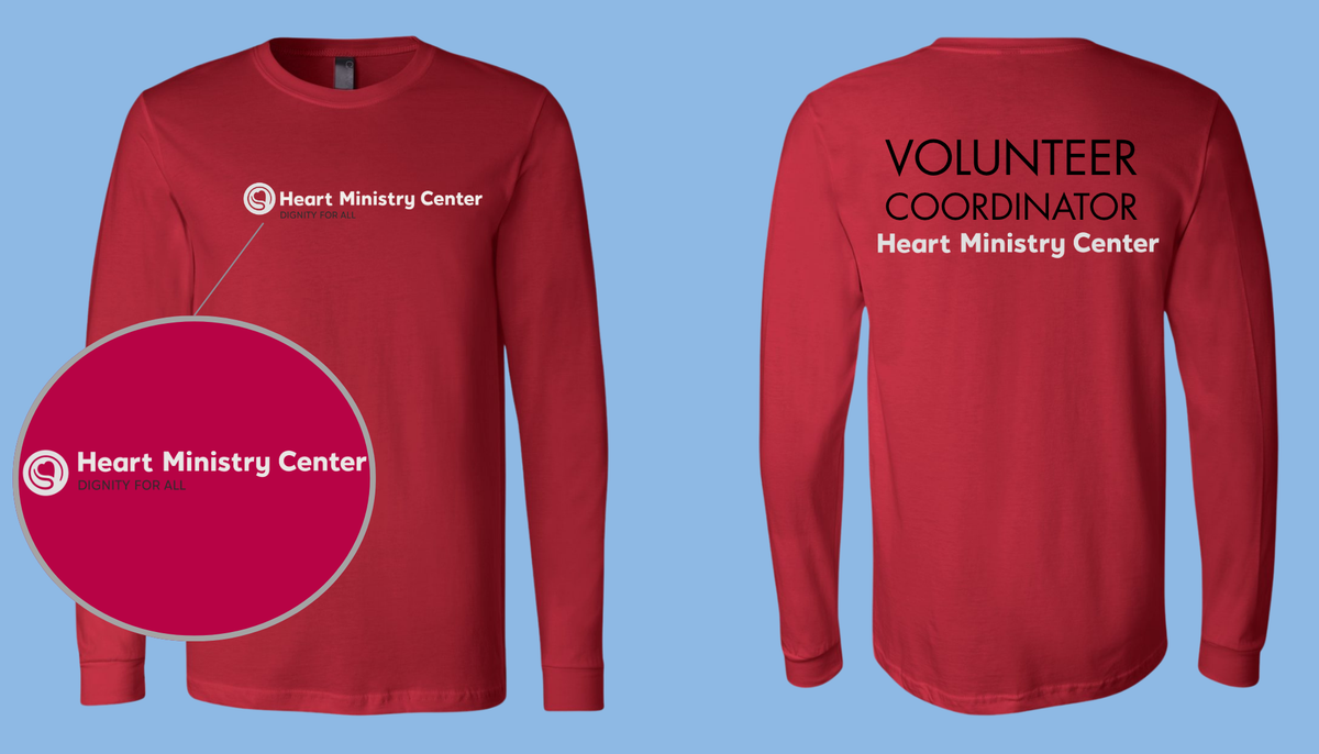 Heart Ministry Center Design 15 - Custom Long Sleeve
