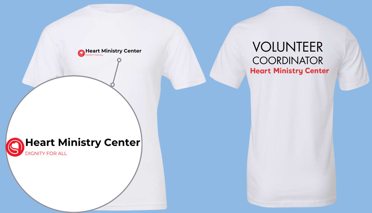 Heart Ministry Center Design 15 - Custom T-shirt