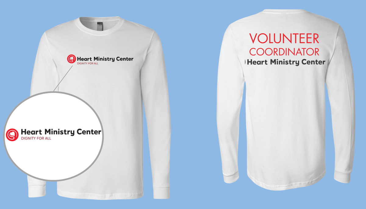 Heart Ministry Center Design 15 - Custom Long Sleeve