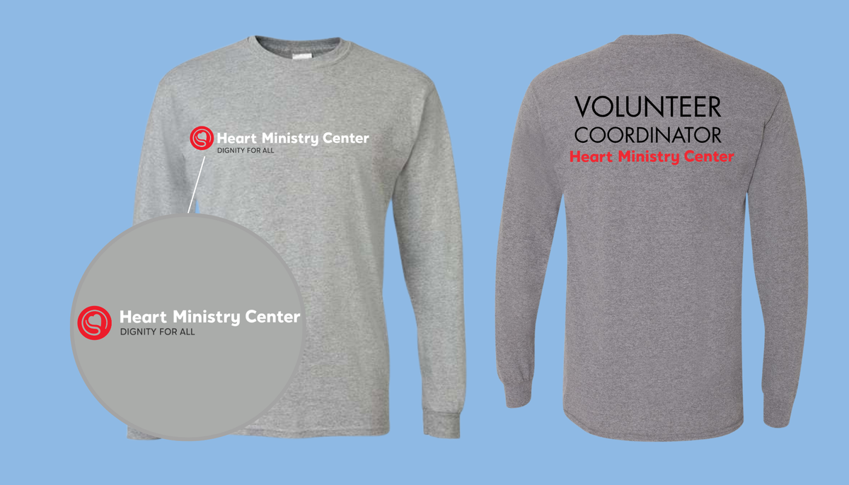 Heart Ministry Center Design 15 - Custom Long Sleeve