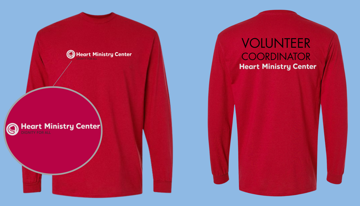 Heart Ministry Center Design 15 - Custom Long Sleeve