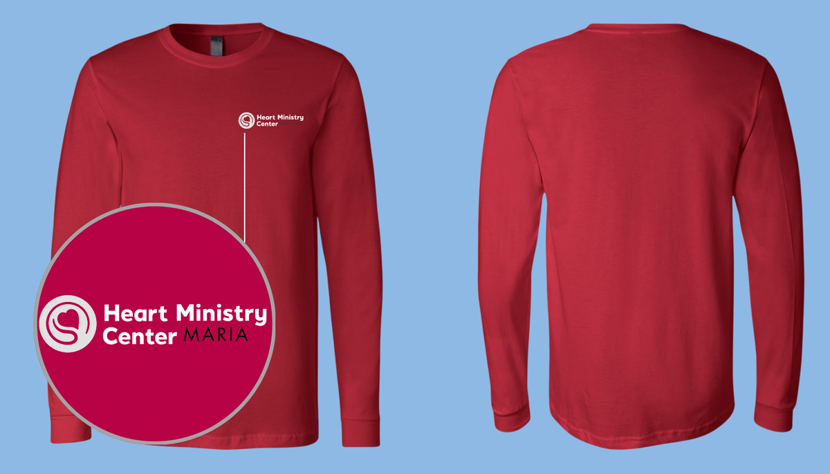 Heart Ministry Center Design 16 - Custom Long Sleeve