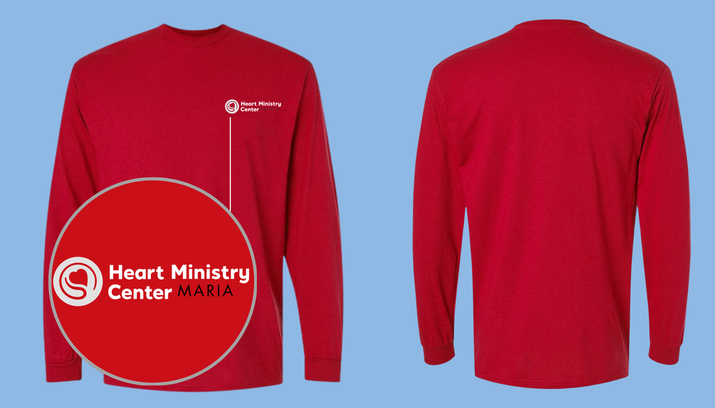 Heart Ministry Center Design 16 - Custom Long Sleeve