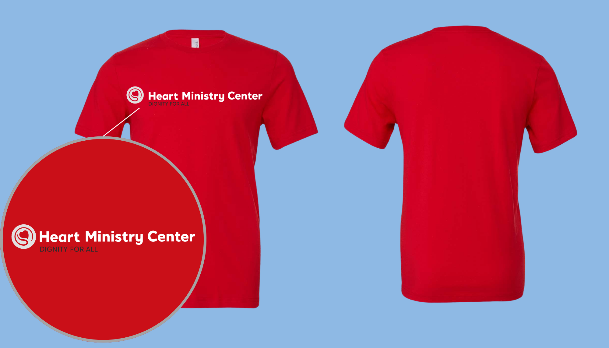 Heart Ministry Center Design 17 - T-shirt