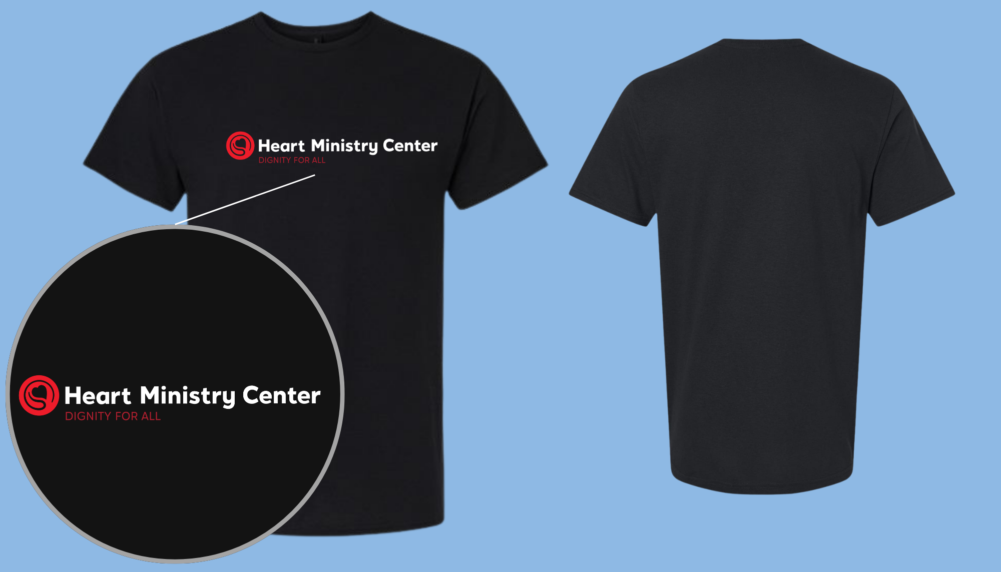 Heart Ministry Center Design 17 - T-shirt