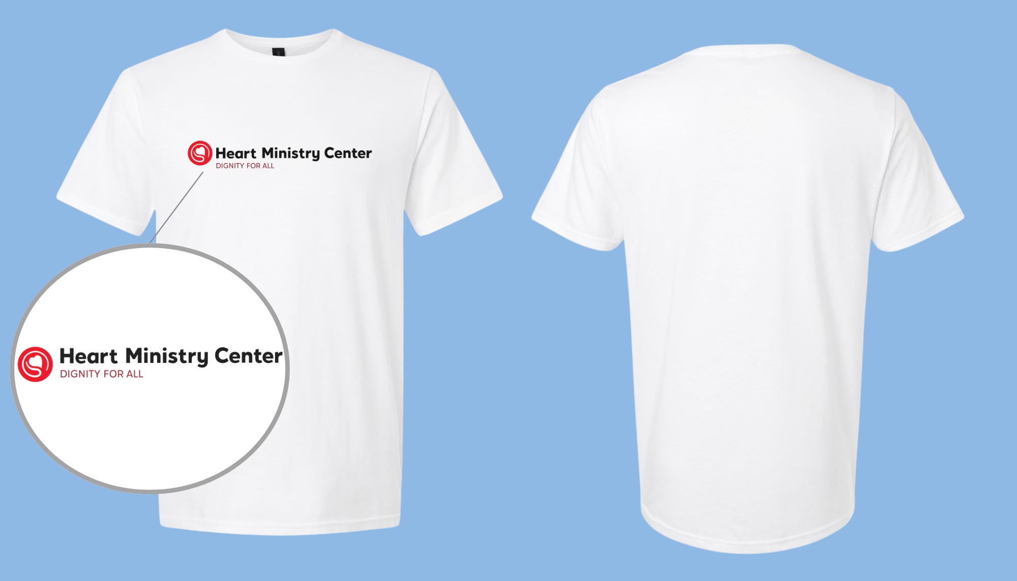 Heart Ministry Center Design 17 - T-shirt