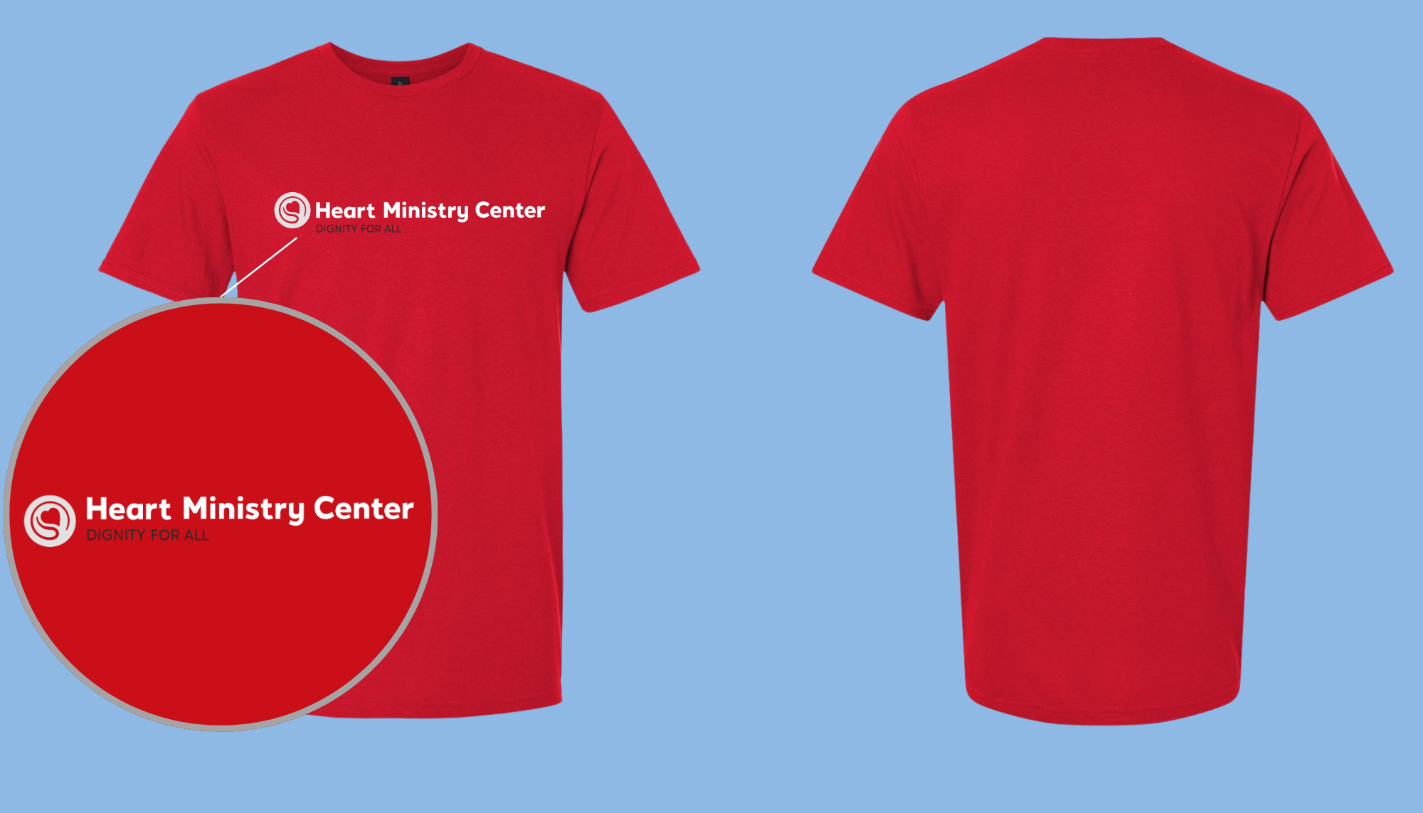 Heart Ministry Center Design 17 - T-shirt