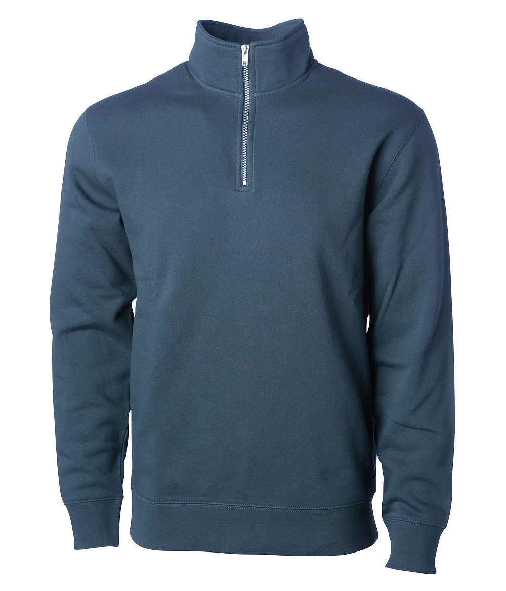 Unisex Pigment Dye Quarter-Zip