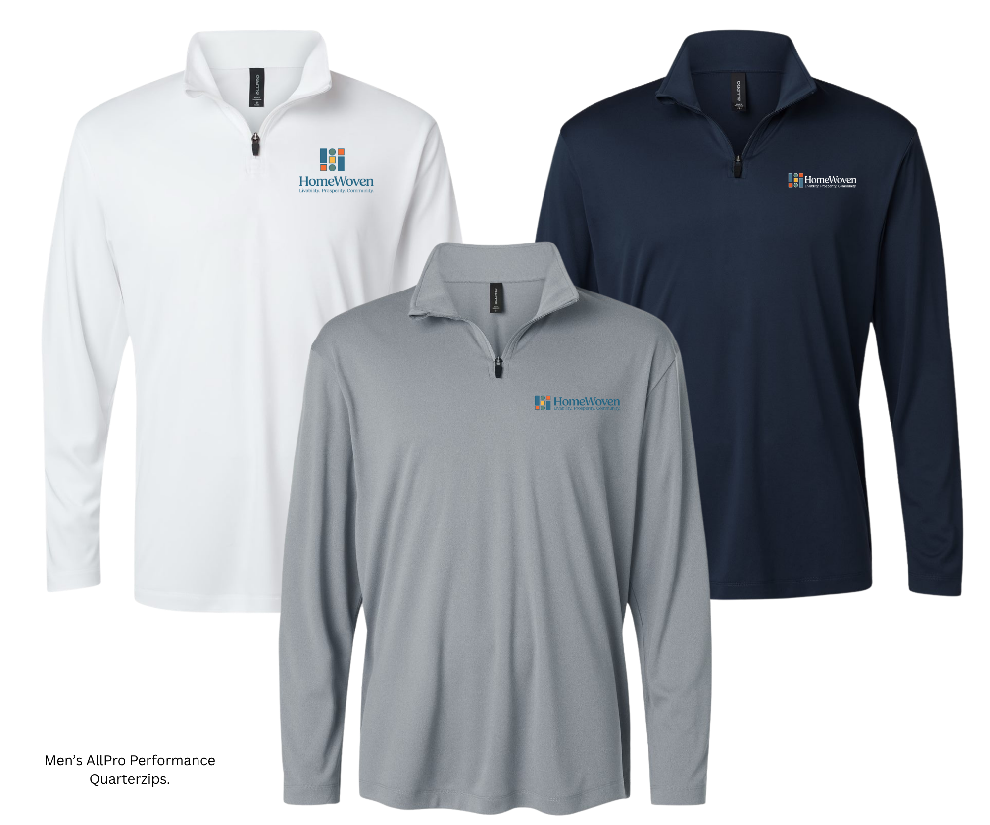 HomeWoven | Men's AllPro Lightweight Quarter Zip