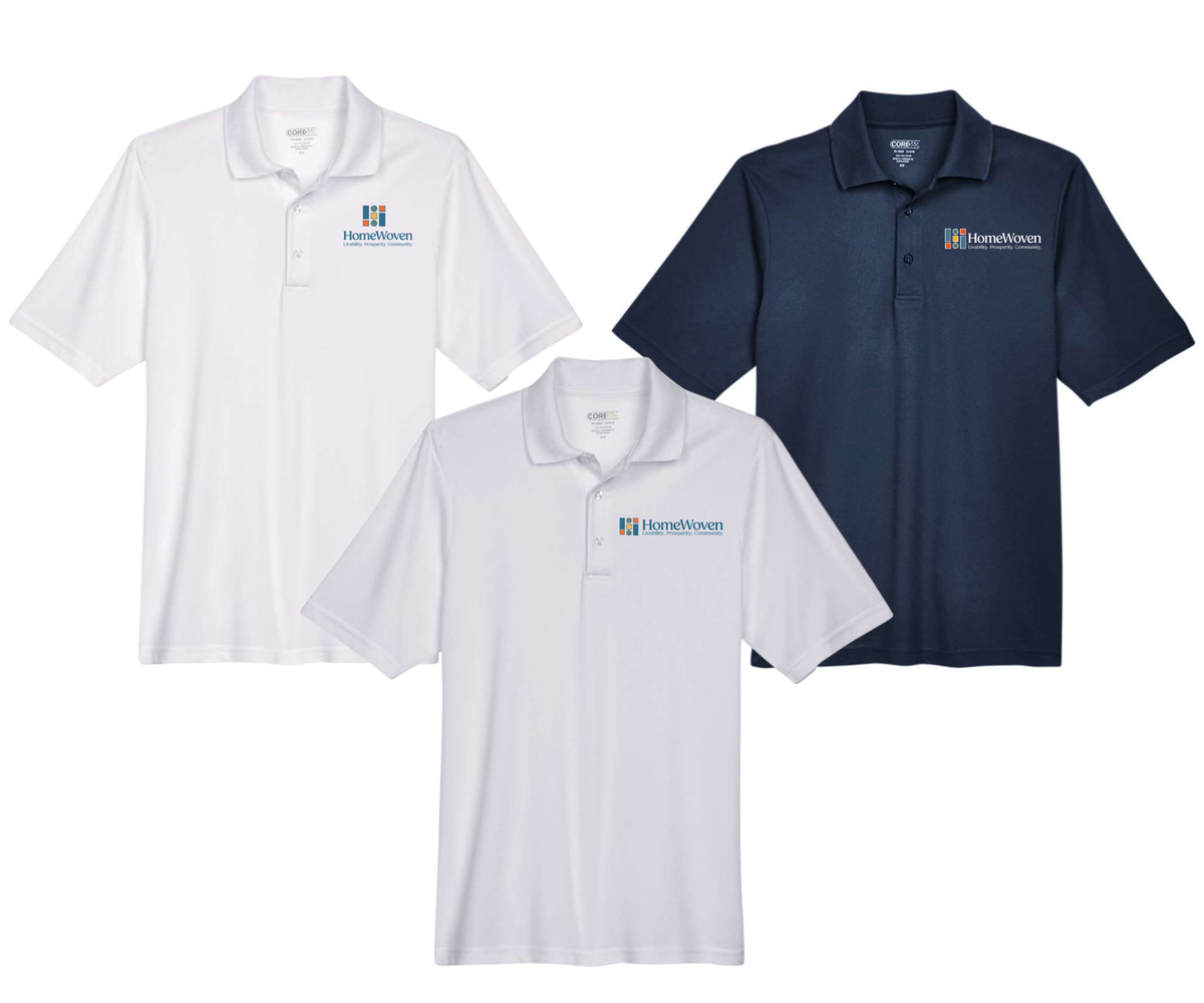 HomeWoven | Men's CORE365 Performance Pique Polo