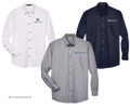 HomeWoven | Men's Harriton Twill Button-up | Long Sleeve