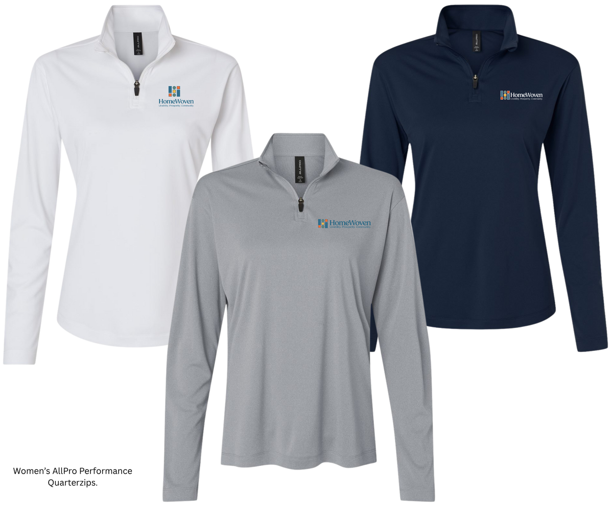 HomeWoven | Women's AllPro Lightweight Quarter Zip